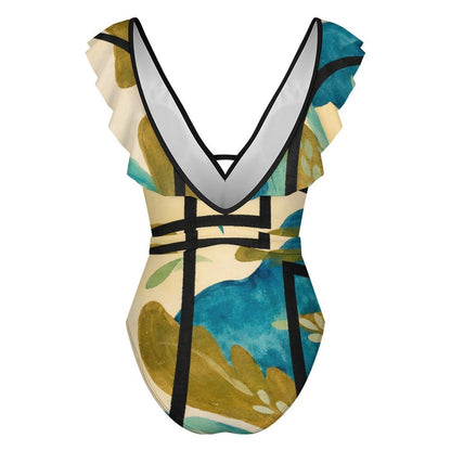 Sand Burst Swimsuit One-piece Swimsuit