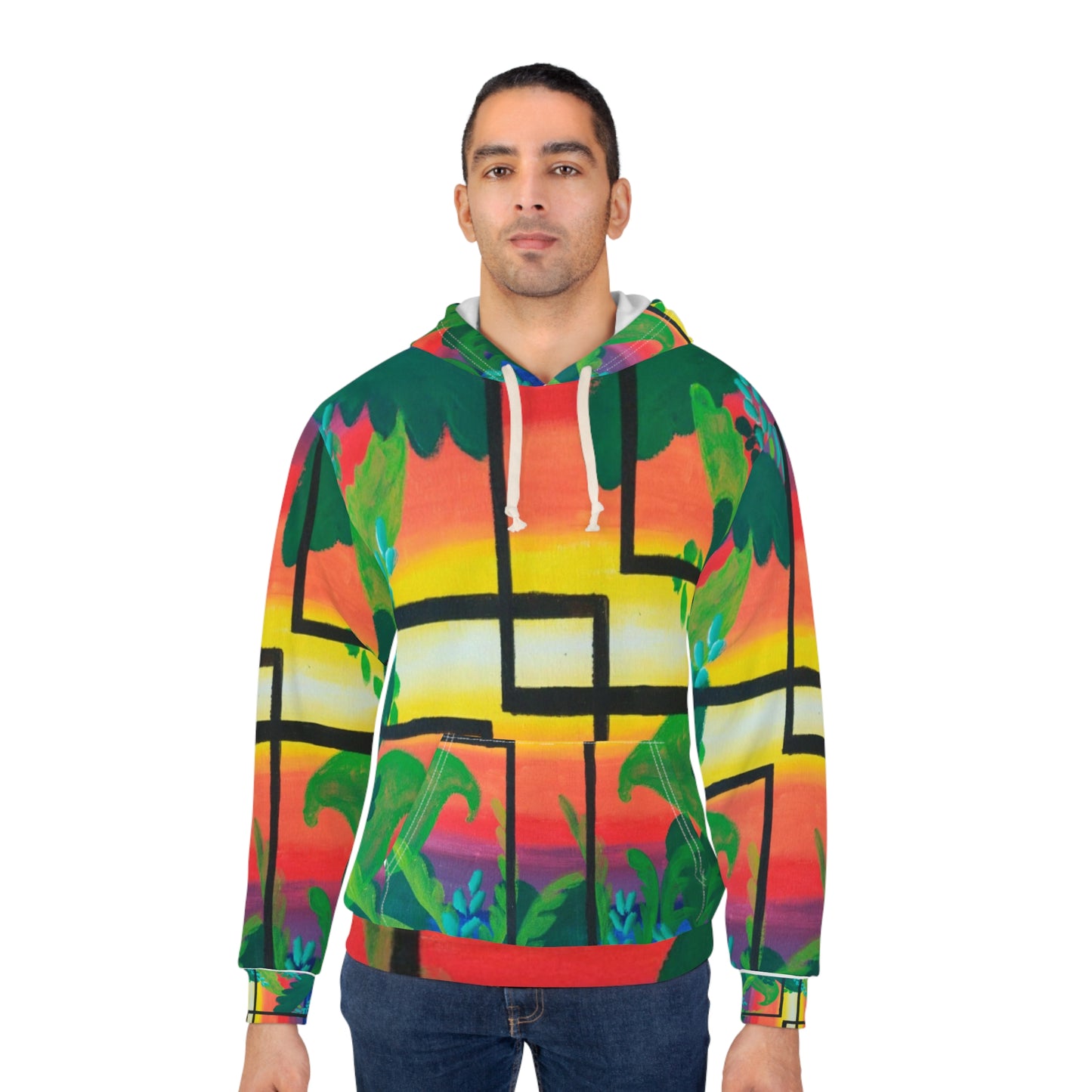 Passion Sunset Pullover Hoodie