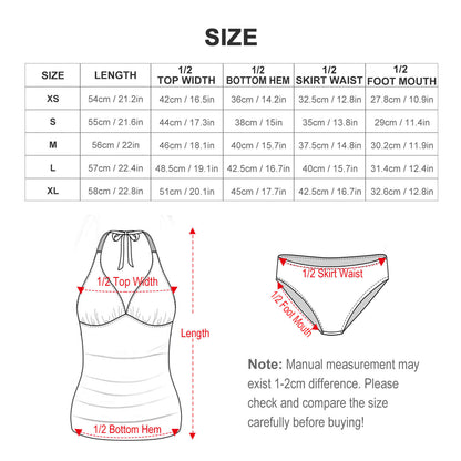 Amapola Two Piece Swimsuit Split Swimsuit