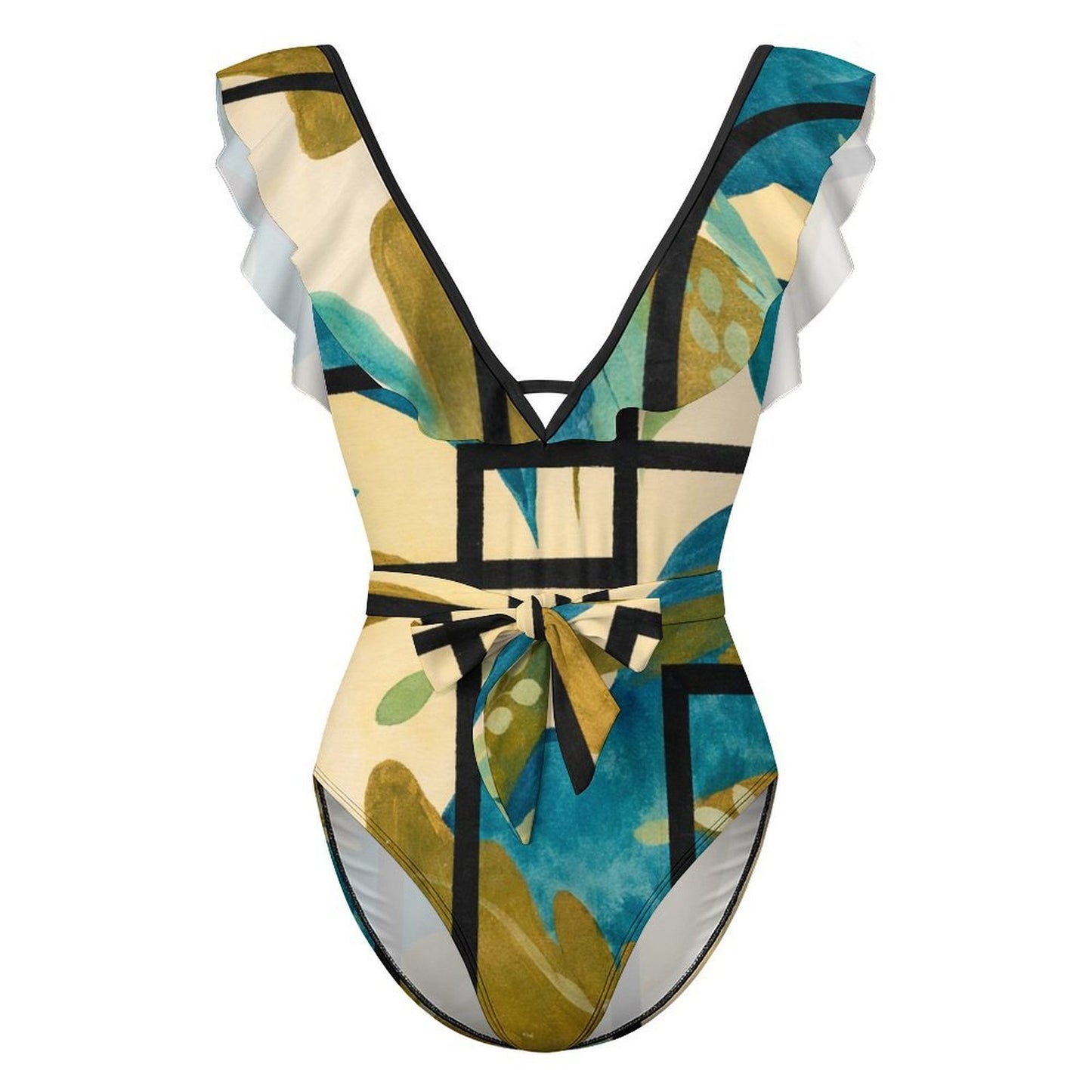 Sand Burst Swimsuit One-piece Swimsuit